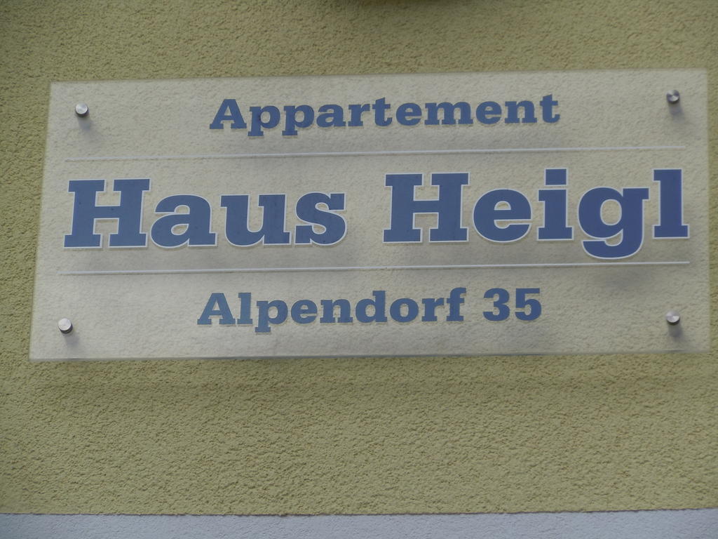 상트조한임퐁가우 Haus Heigl 아파트 외부 사진